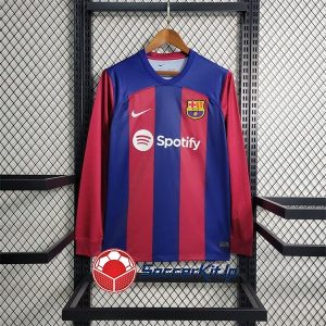 バルセロナ ユニフォーム レトロ ホーム 長袖 2023-2024