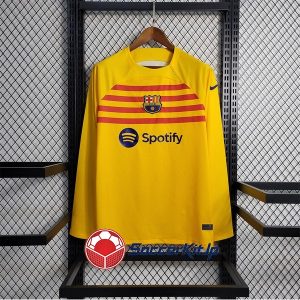 バルセロナ ユニフォーム 長袖 2023-2024 第4
