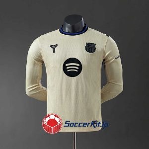 バルセロナ ユニフォーム 長袖 2025-2026 アウェイ 選手