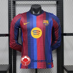 バルセロナ ユニフォーム 長袖 2026-2027 ホーム 選手