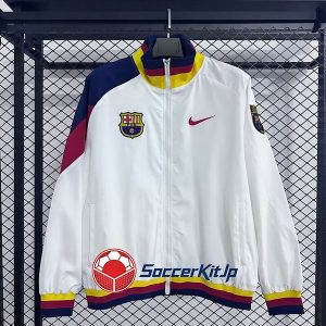 バルセロナ 白 ウィンドブレーカー 2025-2026