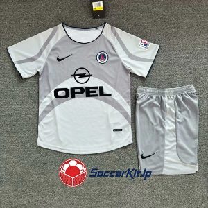 パリSG ユニフォーム キッズ アウェイ 上下セット レトロ 2001-2002