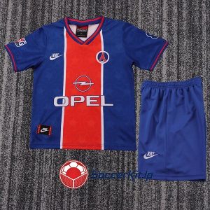 パリSG ユニフォーム キッズ ホーム 上下セット レトロ 1995-1996