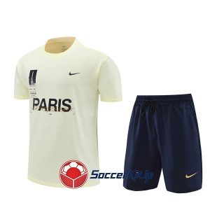 パリSG ユニフォーム トレーニング ユニフ 上下セット 2024-2025 黄