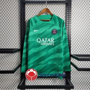 パリSG ユニフォーム 長袖 緑 GK 2023-2024