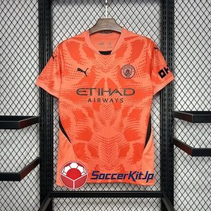 マンチェスター・シティ ユニフォーム GK 2024-2025 オレンジ