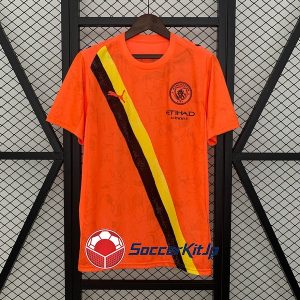 マンチェスター・シティ ユニフォーム GK 2025-2026 オレンジ