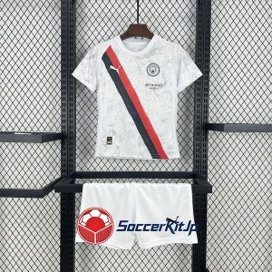 マンチェスター・シティ ユニフォーム キッズ 2025-2026 上下セットセット アウェイ