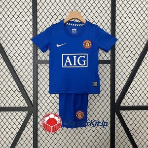 マンチェスター・ユナイテッド ユニフォーム キッズ サード 上下セット レトロ 2008-2009