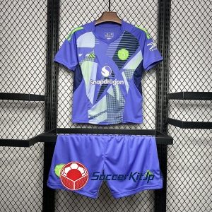 マンチェスター・ユナイテッド ユニフォーム キッズ 紺 上下セット GK 2024-2025