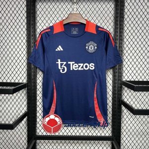 マンチェスター・ユナイテッド ユニフォーム トレーニング ユニフ 2024-2025 濃紺