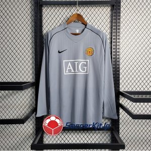 マンチェスター・ユナイテッド ユニフォーム レトロ GK 長袖 グレー 2007-2008