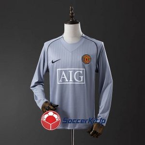 マンチェスター・ユナイテッド ユニフォーム レトロ GK 長袖 グレー 2007