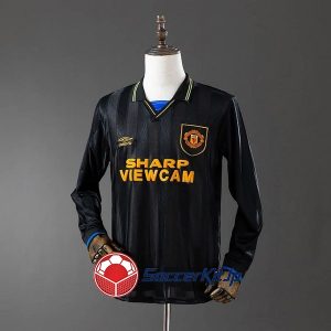 マンチェスター・ユナイテッド ユニフォーム レトロ アウェイ 長袖 1993-1995