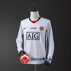 マンチェスター・ユナイテッド ユニフォーム レトロ アウェイ 長袖 2008-2009