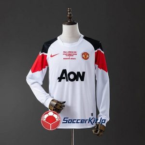 マンチェスター・ユナイテッド ユニフォーム レトロ アウェイ 長袖 2010-2011
