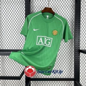 マンチェスター・ユナイテッド ユニフォーム レトロ 緑 GK 2007-2008