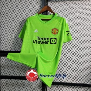 マンチェスター・ユナイテッド ユニフォーム レトロ 緑 GK 2023-2024