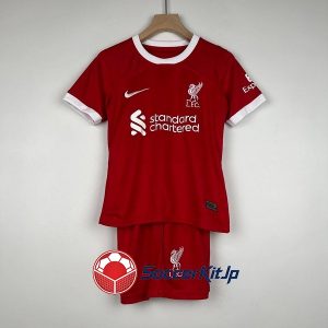 リバプール ユニフォーム キッズ ホーム 上下セット レトロ 2023-2024