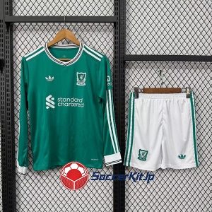 リバプール ユニフォーム キッズ 長袖 サード 上下セット 2025-2026
