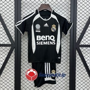 レアル・マドリード ユニフォーム キッズ アウェイ 上下セット レトロ 2006-2007