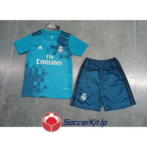 レアル・マドリード ユニフォーム キッズ サード 上下セット レトロ 2017-2018