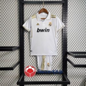レアル・マドリード ユニフォーム キッズ ホーム 上下セット レトロ 2011-2012
