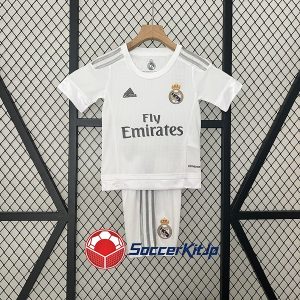 レアル・マドリード ユニフォーム キッズ ホーム 上下セット レトロ 2015-2016