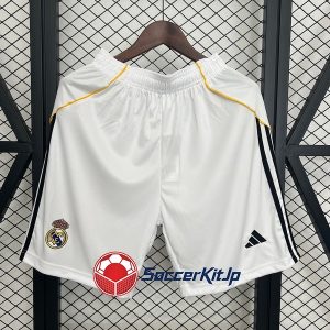 レアル・マドリード ユニフォーム ホーム ショーツ 2025-2026