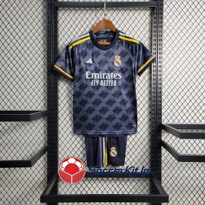 レアル・マドリード ユニフォーム レトロ アウェイ 上下セット キッズ 2023-2024