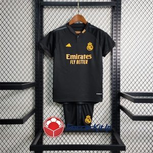 レアル・マドリード ユニフォーム レトロ サード 上下セット キッズ 2023-2024