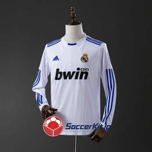 レアル・マドリード ユニフォーム レトロ ホーム 長袖 2010-2011